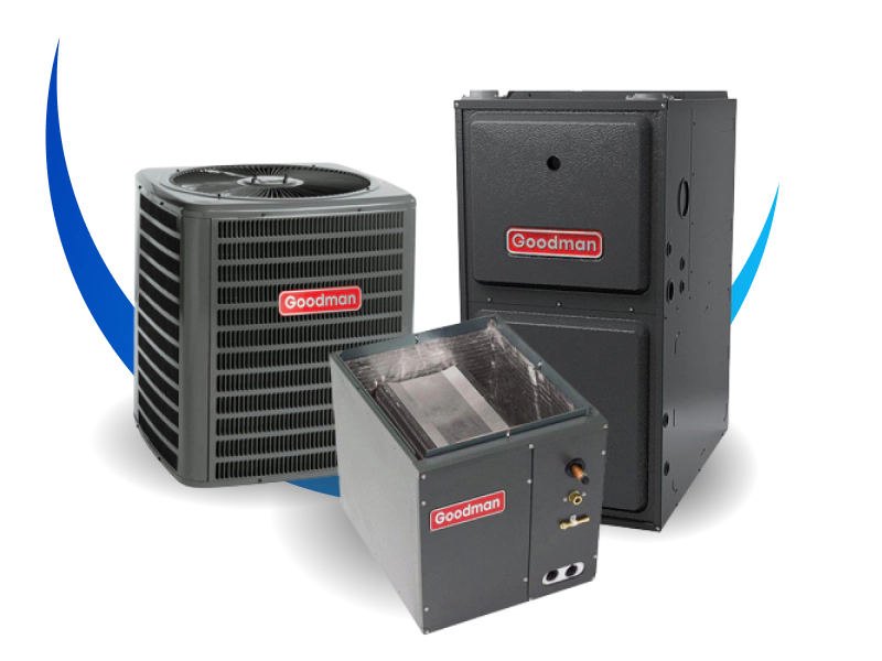 goodman hvac units dickinson tx